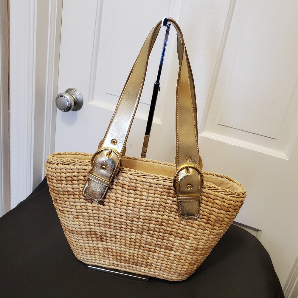 Stylish Tan Tote Bag